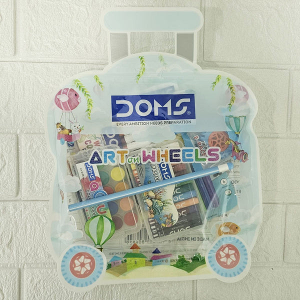 AM6100 Doms Art On Wheels Assorted Stationery Items Kit