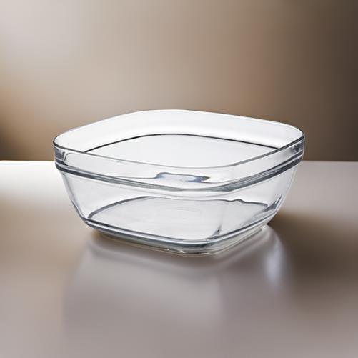 AM3737 Shine Max The Precious Series Square 1150ml Glass Bowl Set of 2 (SMB2015)