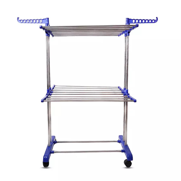 AM2254 Uttam Cloth Drying Stand Stainless Steel Cloth Hanging Stand Multicolour