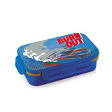 AM3317 Rishabh Crunch Big Deluxe Lunch Box 2 Container & 2 Spoon Insulated Plastic Lunch Box