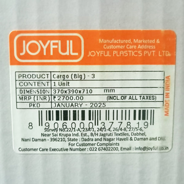 AM3940 Joyful Cargo 3 Layer Multipurpose Drawer