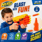 AM7422 Nerf Alpha Strike Fang QS-4 Targeting Set with 8 Elite Darts and 4 Targets