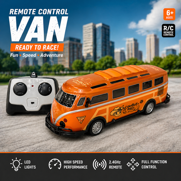 AM7419 Vera 2.4GHz High-Speed RC Van with LED Lights