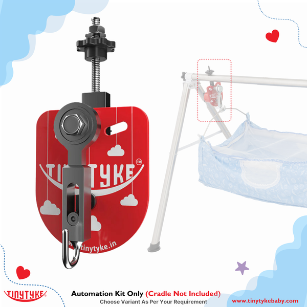 AM6457 TinyTyke- Baby Cradle Automation Kit (A-K) (For Manual Baby Cradle/ Cradle Not Included)