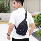 A07103 Waterproof USB Charging Sling Bag – Travel & Crossbody | FERVENT