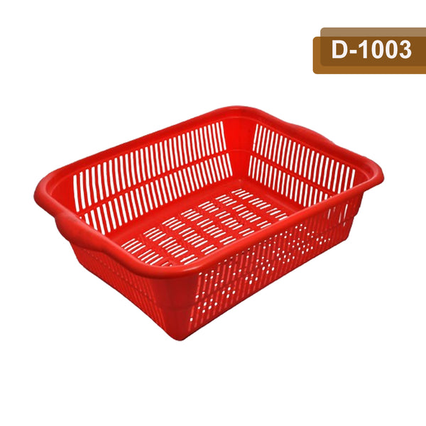 AM0837 Plastic Kitchen Medium Tray 1003 Rack Drainer Vegetables and Fruits Washing Basket