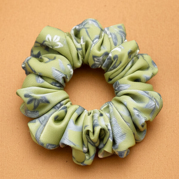 AM5871 Printed Jumbo Scrunchie Hair Accesories for Women - Multidesign