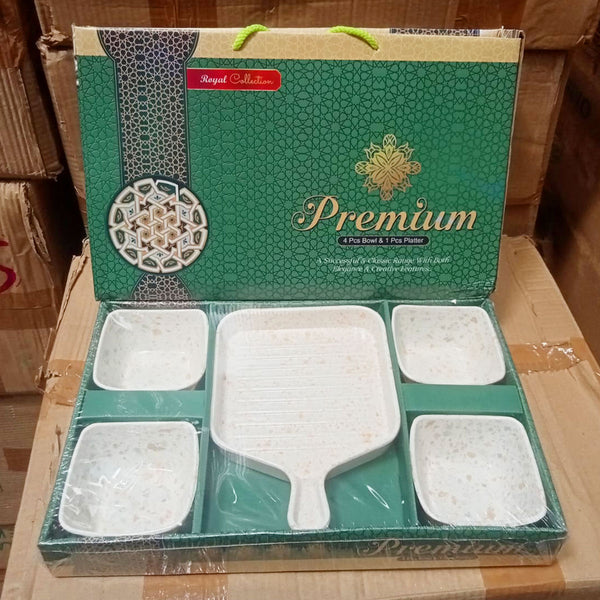 Di0321 Royal Collection Premium 5-Piece Serving Set