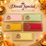 A07592 Premium Textured Floral Designer Cash Envelopes for Weddings & Festivals [Pack Of 10]