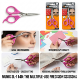 AM7258 Munix SL-1140 Personal Care Facial Scissors (117 mm)