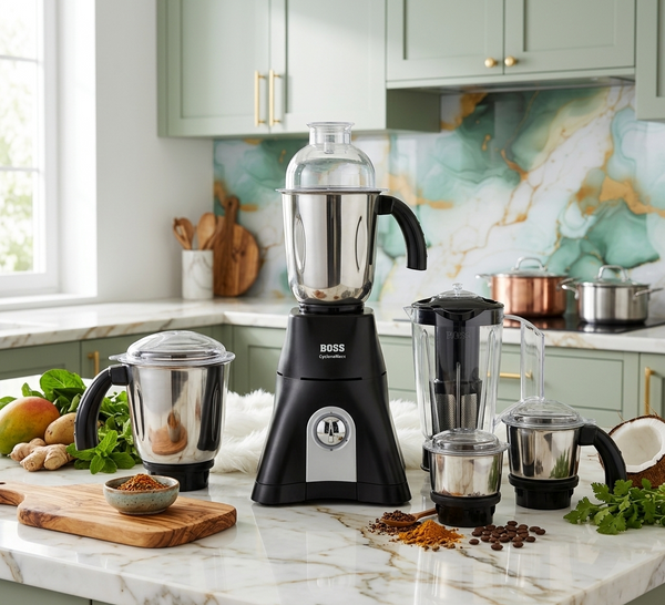 AM7431 BOSS CycloneMaxx 900W Mixer Grinder (B-266)