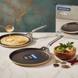 AM7395 Tramontina Velo 30 cm Cold-Forged Ceramic Dosa Tawa (Sand)