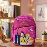 AM7154 Priority Fairy Plus Mix Disney Princess Printed School Bag - (14in)