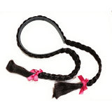 AM1244 Artificial Hair Choti Braided Hair Extensions Headband Band For Kids Girls 1 Piece