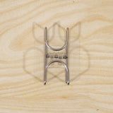 23477  Transparent Double Loop Adhesive Wall Hook – 1 Pc