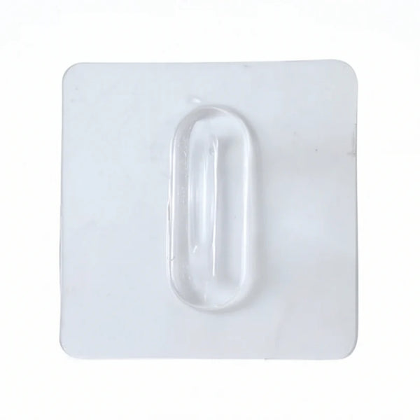 23478 Transparent Adhesive Multipurpose Wall Hook – 1 Pc