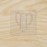 23478 Transparent Adhesive Multipurpose Wall Hook – 1 Pc