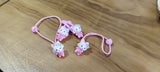 AM1005 Tic-Tac Hair Clip & Rubber Band For Baby Girls & Toddler (BABY RUBBER & CLIP)