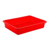 AM0832 Plain Plastic Serving Tray,Rectangle Shape, Size:11.5CM*9.5CM