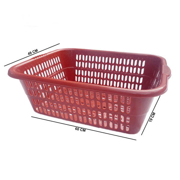 3926 Plastic Kitchen Dish Rack Basket - Large