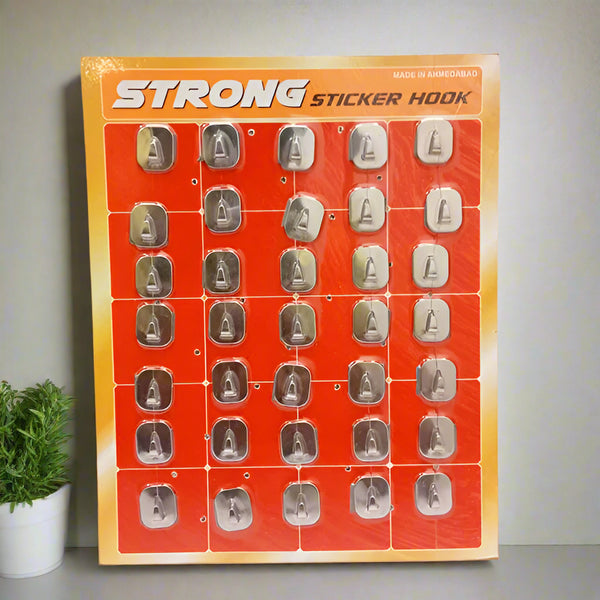 AM5234 ST10 Strong Sticker Hooks - Set of 35 Pcs