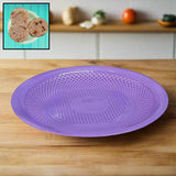 AM5293 Food Grade Plastic Tray (Roti Plate) 1 pc Multicolor