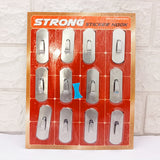 AM5230 ST02 Strong Sticker Hooks - Set of 12 Pcs