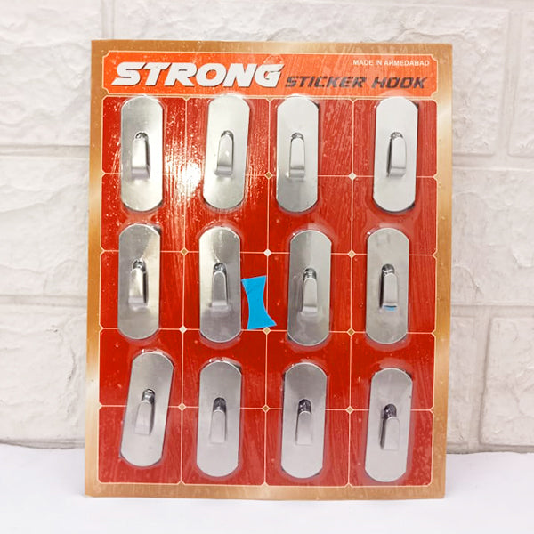 AM5230 ST02 Strong Sticker Hooks - Set of 12 Pcs