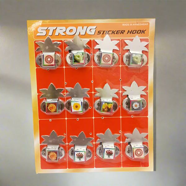AM5235 ST11 Strong Sticker Hooks - Set of 12 Pcs