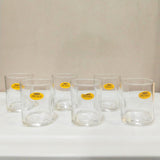 AM5648 YERA Prima Austin Short Zest Glass Tumbler Set of 6 Pcs - Each 250Ml