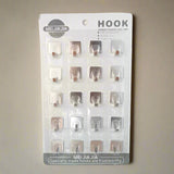 AM5266 Advanced Stainless Steel Square Hook - Pack of 20 Pcs