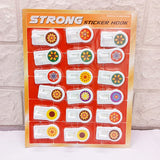 AM5237 ST24 Strong Sticker Hooks - Set of 18 Pcs