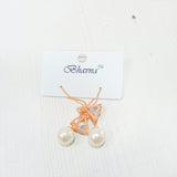 AM5627 Multi-Design Pearl and Crystal Dangle Drop Earrings for Women