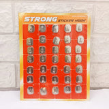 AM5234 ST10 Strong Sticker Hooks - Set of 35 Pcs