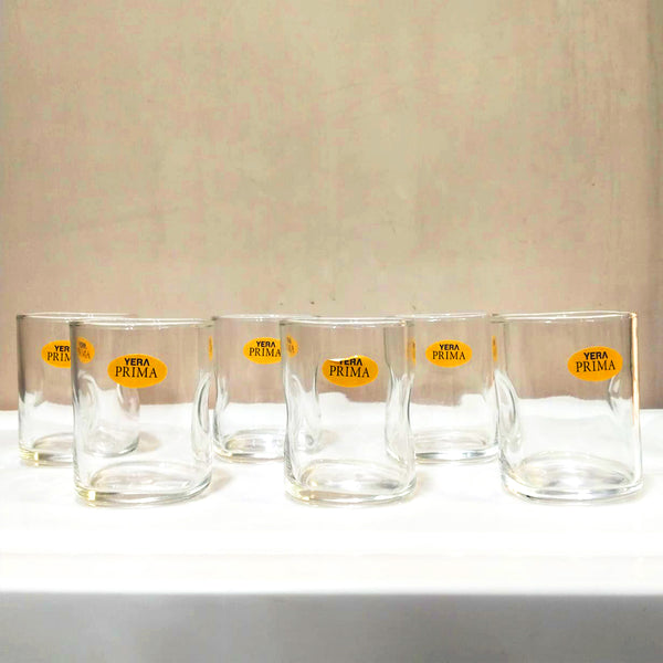 AM5648 YERA Prima Austin Short Zest Glass Tumbler Set of 6 Pcs - Each 250Ml