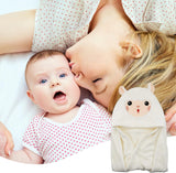 AM5245 Cute Animal Face Hooded Soft Baby Towels: The Perfect Bath Time Companion
