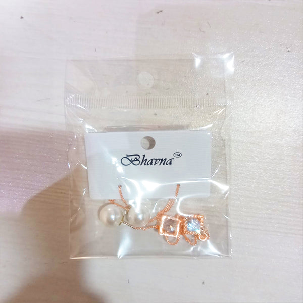 AM5627 Multi-Design Pearl and Crystal Dangle Drop Earrings for Women