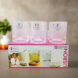 AM5371 Premium Houseware Lisbon Juice Glass Capicity - 230ML (Pack of 6Pcs)