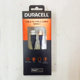 AM5883 Duracell Usb-A To Type C, 65W Braided Sync&Fast Charging USB Cable - 3.9 Feet(1.2M)