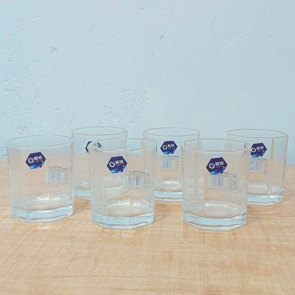 AM6000 Lang Xu Whisky Glass Tumbler 184ml - Set of 6 pc