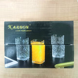 AM5998 Karbon Juice Glass Tumbler 225ml - Set of 6 pc