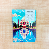 AM6650 Mix-Design Travel Series A6 Notebooks - 1pc