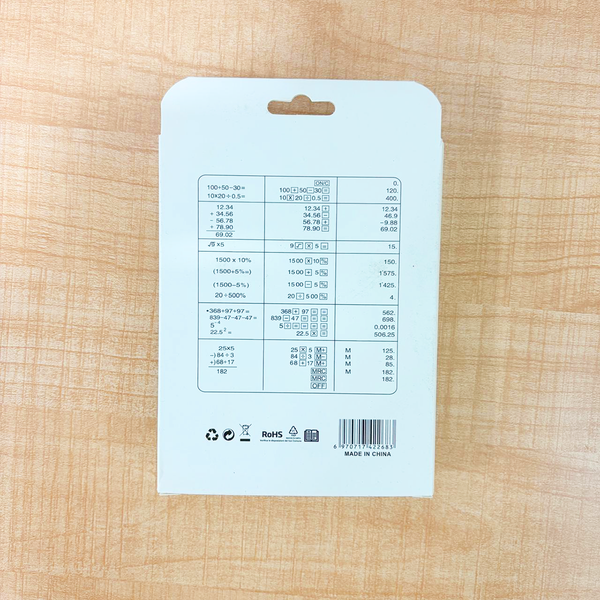 AM6704 Creative Pastel Electronic Calculator with Large Round Buttons - Pack Of 1