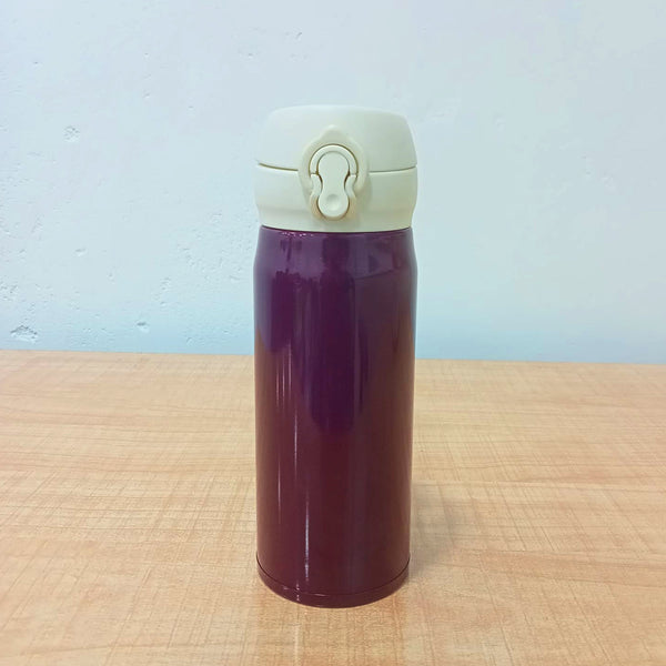 AM5930 Stainless Steel Vacuum Flasks Water Bottle with Sipper Cap - 400ml