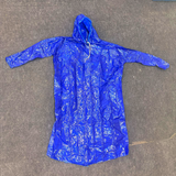 A06581 TARPAULIN Waterproof Unisex Rain Poncho with Hood – Free Size