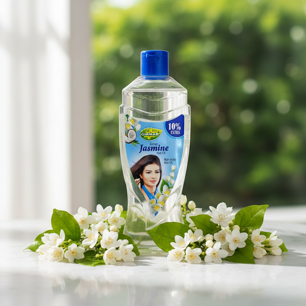 AM6674 Girnar Jasmine Non-Sticky Hair Oil - 300ml