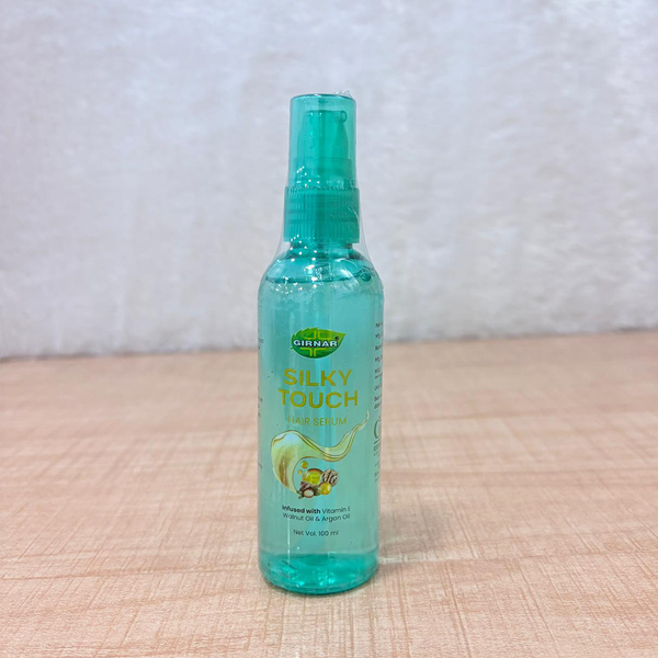 AM6695 Girnar Silky Touch Hair Serum (100 ml) – Infused with Walnut & Argan Oil
