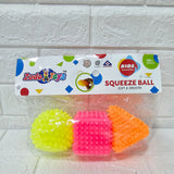 AM6035 Squeeze MultiShape Spike Toy Set – Soft & Smooth, 3 Pcs, for 6+ Months