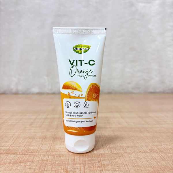 AM6684 Girnar Vit-C Orange Face Wash (60ml) – For Natural Radiance