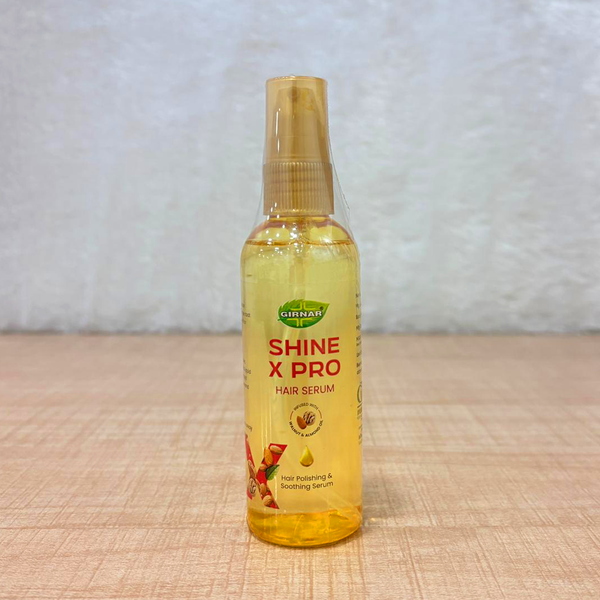AM6694 Girnar Shine X Pro Hair Polishing & Soothing Serum (100ml)